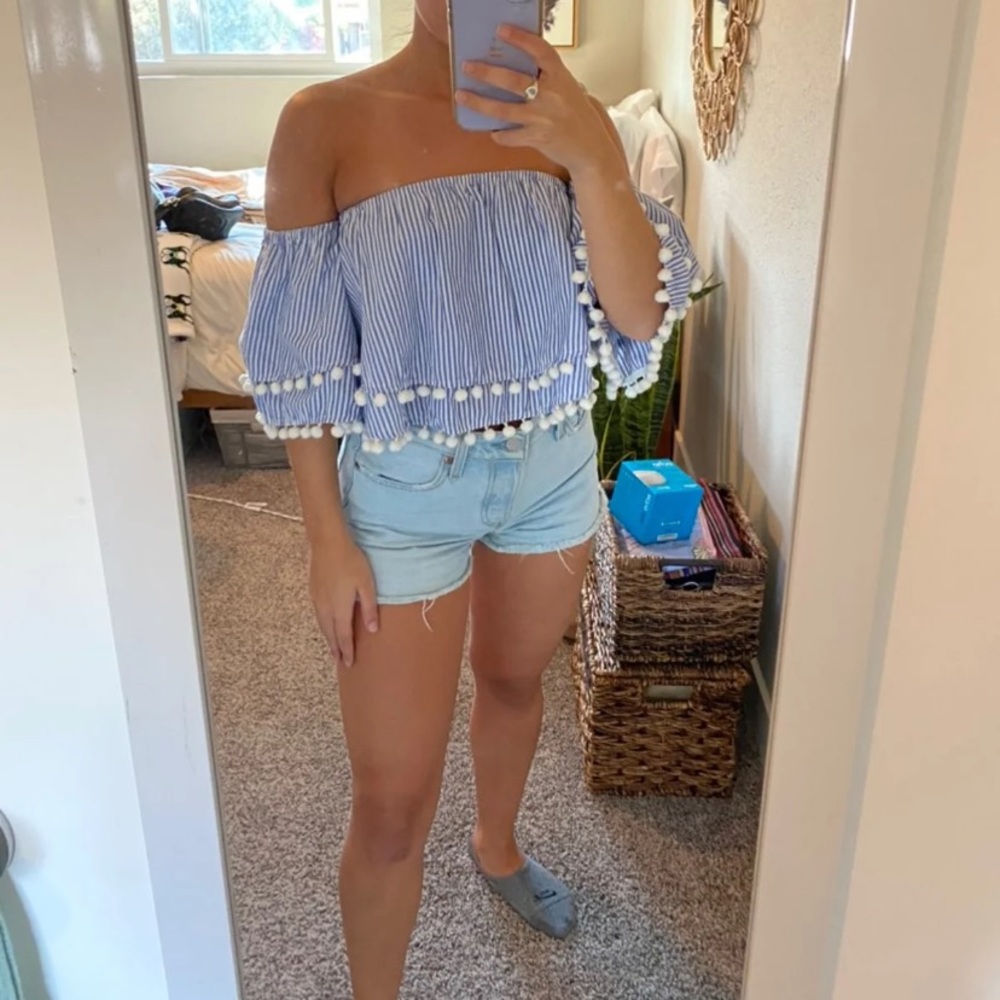 Off the shoulder top